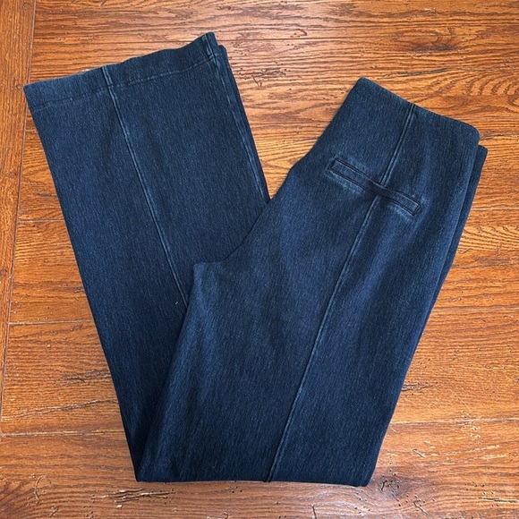 Lysse Denim Trouser (33” inseam) Pants Women’s Blue Stretch Flare Size Large - Picture 12 of 12